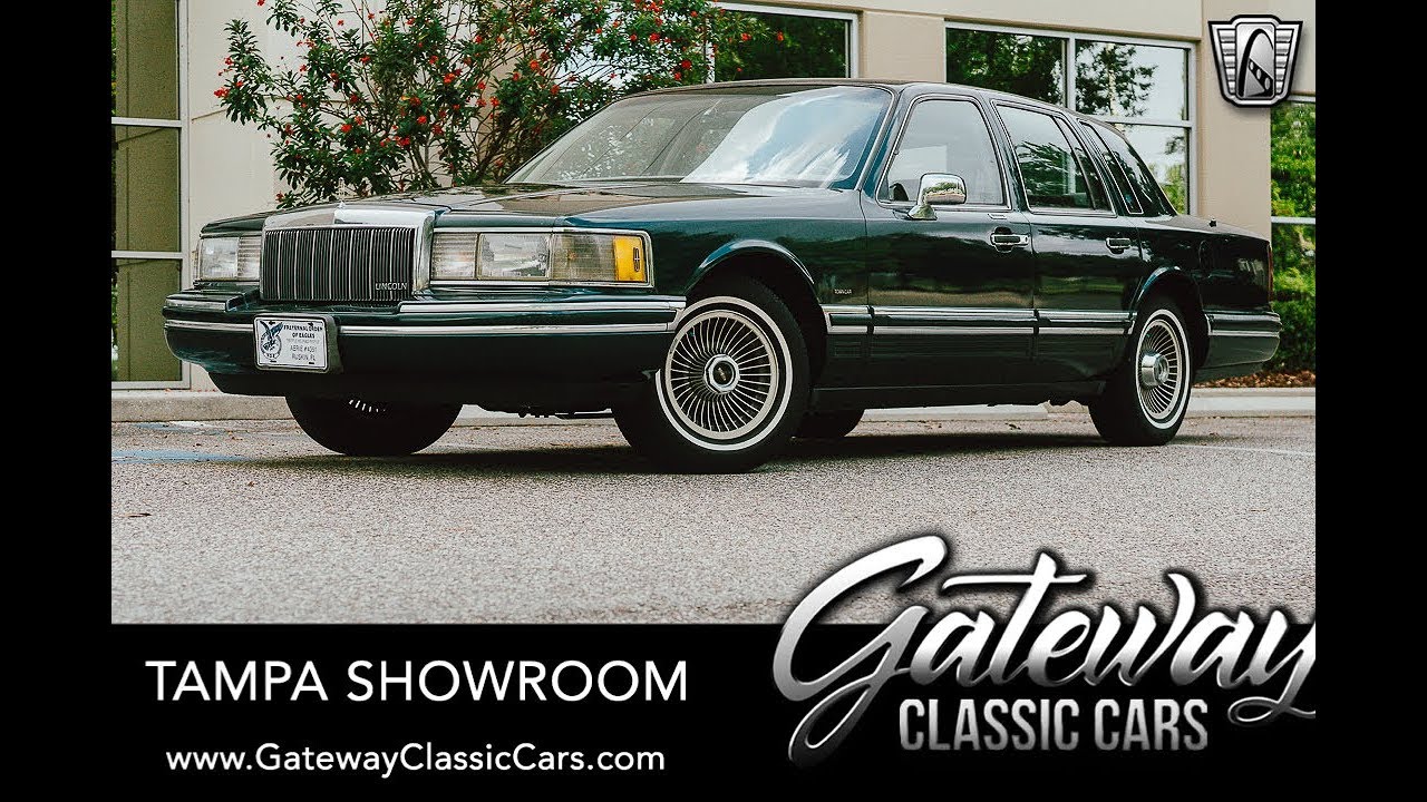 1992 Lincoln Town Car, Gateway Classic Cars Tampa 1755 YouTube