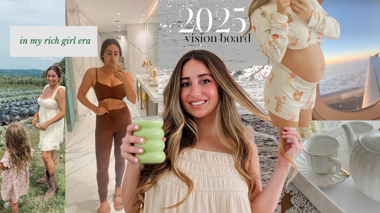 2025 RESET: how to make a vision board *that actually works*, get everything you want this year!