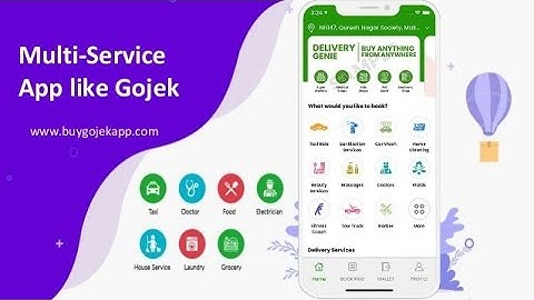 Multi service app like gojek | On Demand Multi Service Gojek Clone App