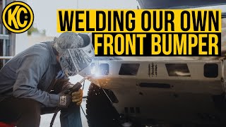 Welding our Coastal OffRoad Front Bumper for a Lexus GX470! | Built By KC