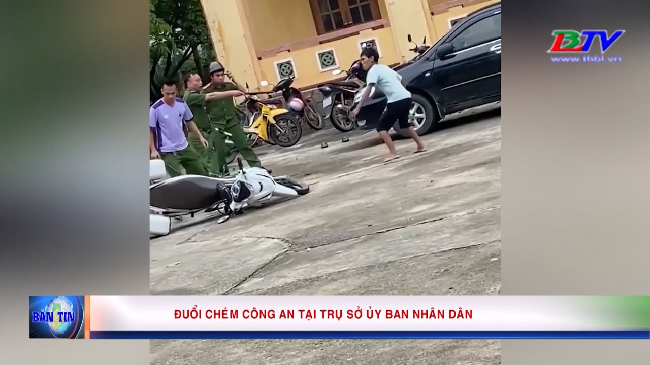 Đuổi chem công an tại trụ sở ủy ban nhân dân - youtube