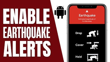How to Get Earthquake Alerts (Android) Quick and Easy! 2025
