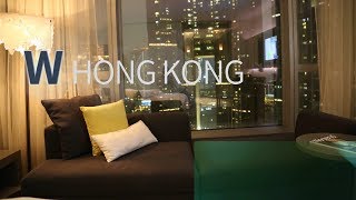 W hong kong hotel fantastic room -