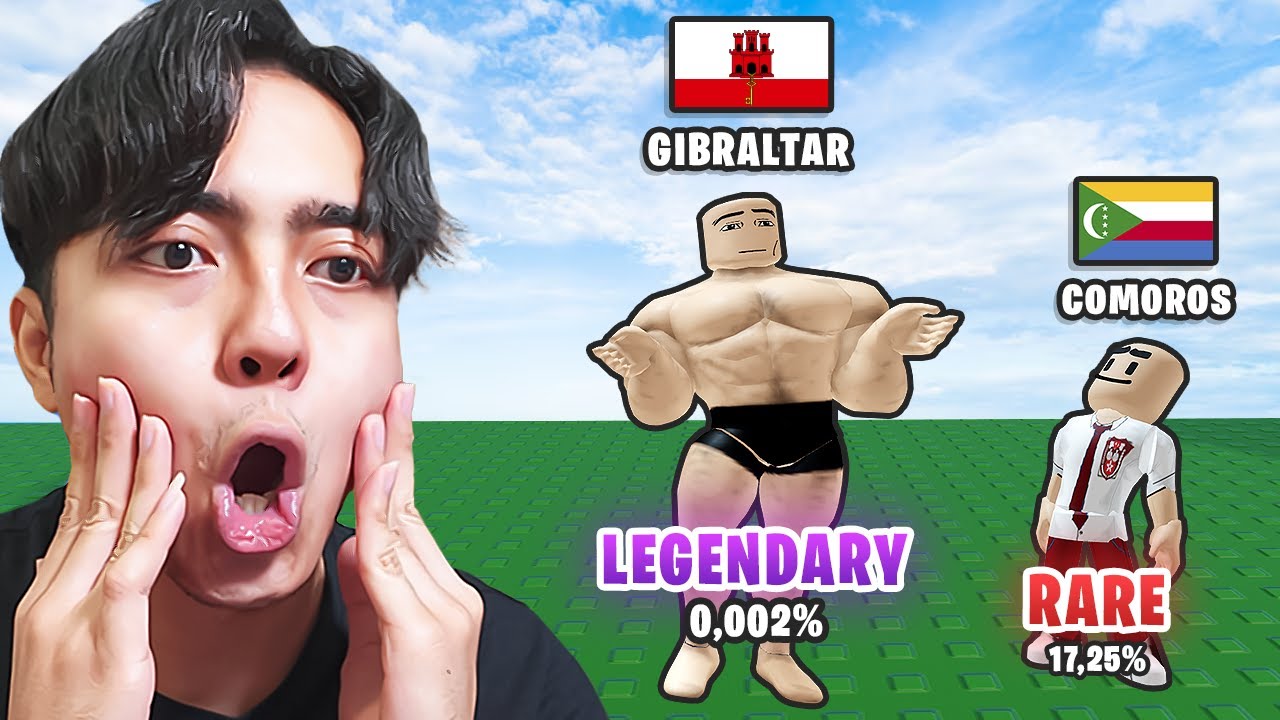 Aku Gacha Bendera Negara di Roblox