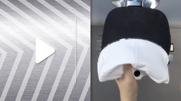 Hoe plaats je een pet op het pettenframe / capframe van de Brother PR-borduurmachine