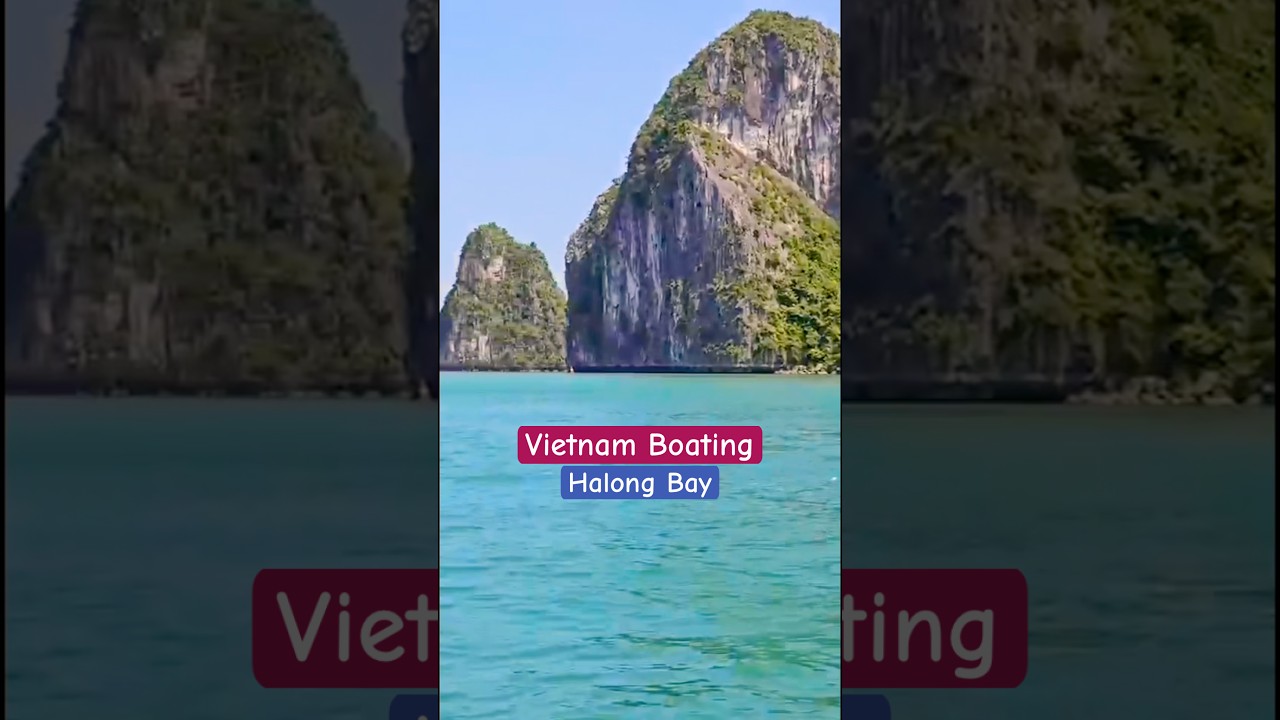 Halong Bay | Vietnam | Halong BayCruise #boattripvietnam #vĩnhlong #vietnamtravel #thingstodovietnam