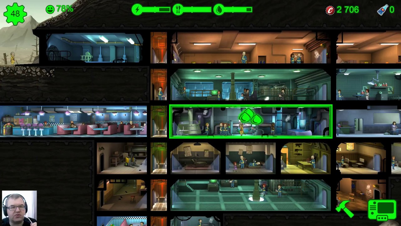 Fallout Shelter, games, игры.