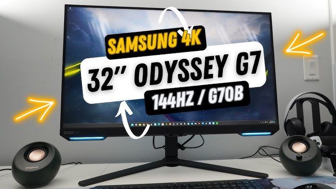 PS5 & Samsung Odyssey G7 Monitor - Unboxing & Configuration! 