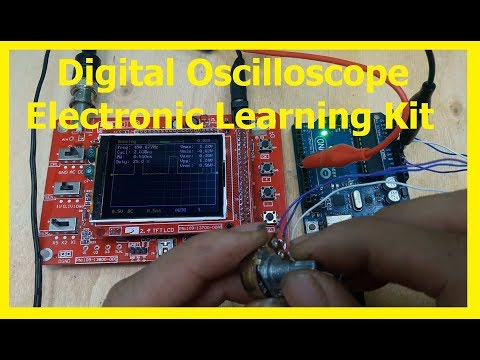 DIY DSO138 Digital Oscilloscope Electronic Learning Kit