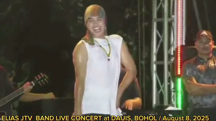 Modelong Charing- Blakdyak- Cover by: ELIAS JTV  BAND LIVE CONCERT at DAUIS, BOHOL / August 8, 2025