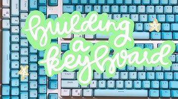 Building My First Mechanical Keyboard! 💻 (no music, no talking)