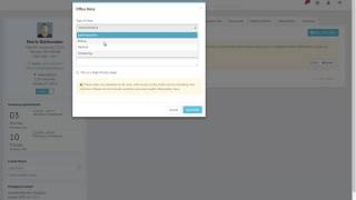 Creating Office Notes in TherapyZen