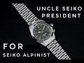 WATCH ACCESSORIES : Uncle Seiko President Bracelet for Seiko Alpinist