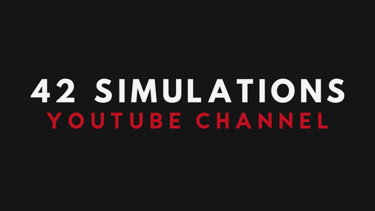 42 Simulations Live Stream - YouTube