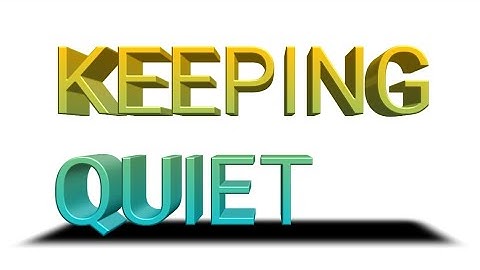 KEEPING QUIET by Pablo Neruda | word to word explanation by Rosnni Shah