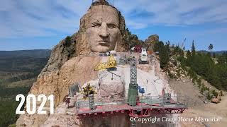 Two Minutes of your time, Crazy Horse Mountain Carving 2021