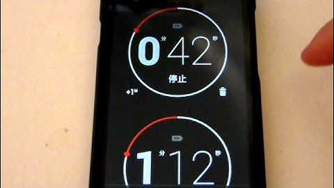 Android 4.2 Clock App Hands On