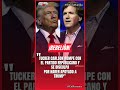 TUCKER CARLSON ABANDONA Y ROMPE CON EL PARTIDO REPUBLICANO #Ultimahora #shorts