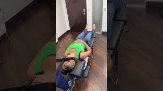 Y-Strap Chiropractic Adjustment Cracking For Neck Pain - Best Chiropractor In Los Angeles  Asmr