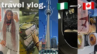 NIGERIA to CANADA travel vlog | moving across the world alone for university