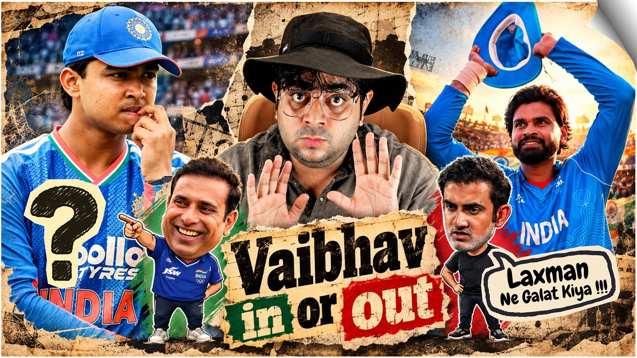 Vaibhav और Playing 11 Wala Kalesh 😱 Ind v/s Wi 1st T20i, ध्यान दे No "Bumrah" | Laxman & GG as Coach