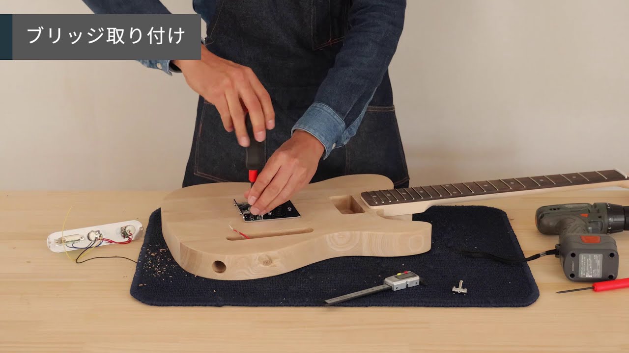 自分で手作り】プレジションベースタイプをDIY! - YouTube