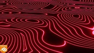 Abstract Animated Wallpaper in Blender