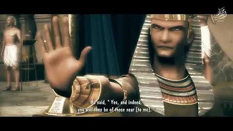 غرق فرعون ونجاة موسى مع تلاوة أسطورية للشيخ عبد الباسط لسوره الشعراء  جودة عالية HD