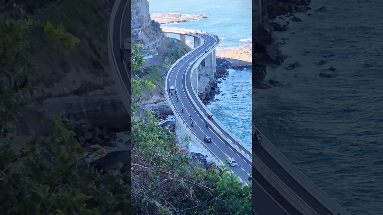 Sea Cliff Bridge in Sydney 