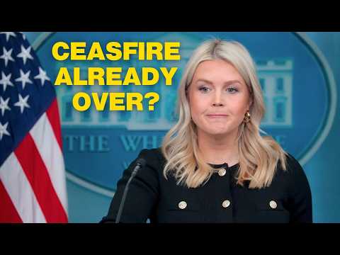 BREAKING: Iran Ceasefire Nears Collapse DURING WH Press Briefing