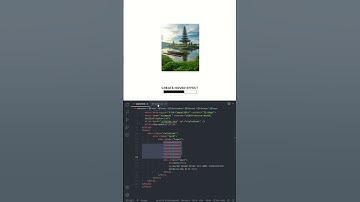 ⚡ CSS card Image overlay effect  #Shorts