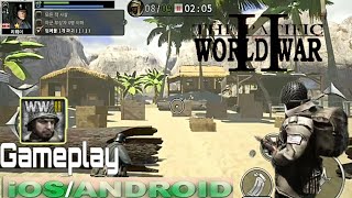 تحميل وتجربة لعبة الحرب The Pacific World War II للأجهزة الأندرويد والآيفون. Gameplay[android/iOS] screenshot 2