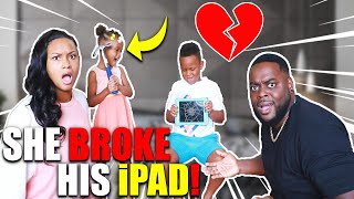 Layla Broke Jujus Brand New Ipad Prank The Beast Family