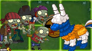 Plants vs Zombies 2 - Neon Mixtape Tour Side B Treasure Yeti And Progressive Pinata Party!