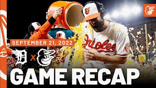 Tigers Vs Orioles Game Recap 92122 Baltimore Orioles