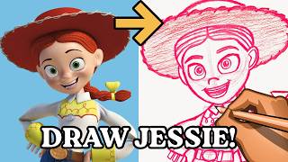 How to Draw Jessie (Disney and Pixar’s Toy Story)