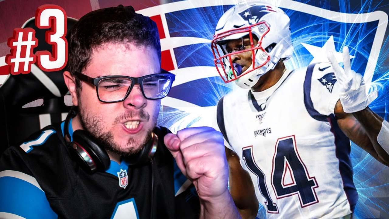 CAM NEWTON COM DIFICULDADES! | Modo Franquia Madden 20 Ep.3