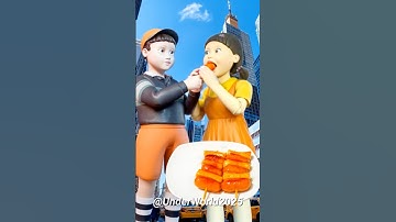 Squid Game AI Korean Street Food #squidgame #squidgame2 #ai #asmr