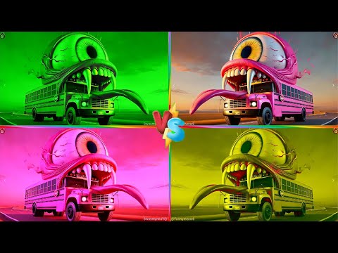 🚌😱SCHOOL BUS EATER🎶 Coffin Dance Song