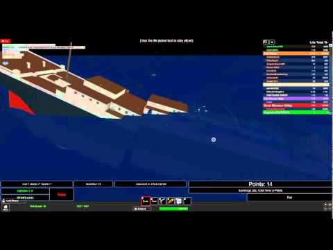 titanic sinking and breakup
