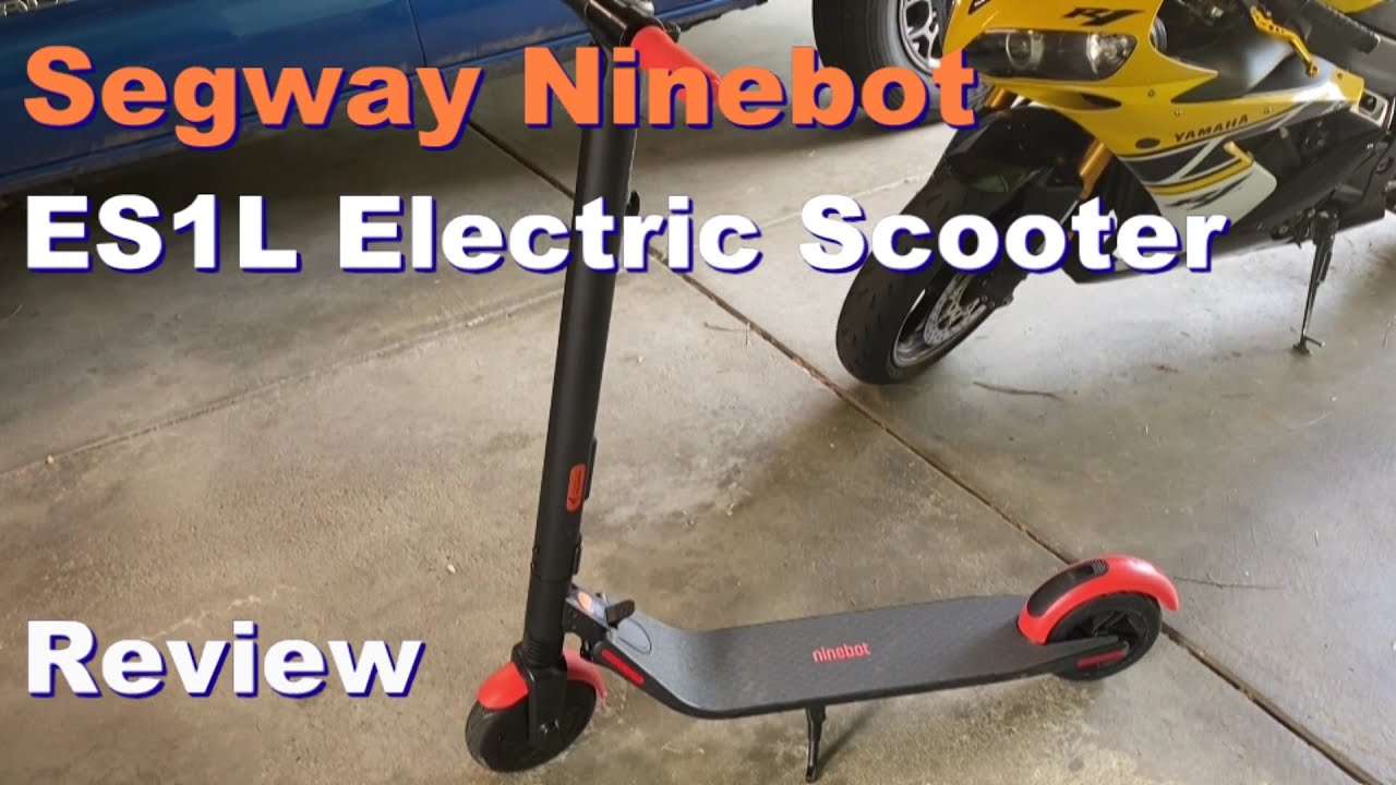 Segway Ninebot ES1L Electric Scooter Review YouTube