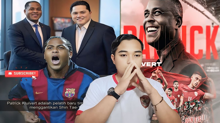 ERICK TOHIR RESMI TUNJUK PATRICK KLUIVERT GANTIKAN SHIN TAE YONG TIMNAS WAJIB LOLOS PIALA DUNIA 2026