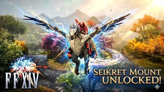 I Finally Got the SEKRET Mount in FFXIV!