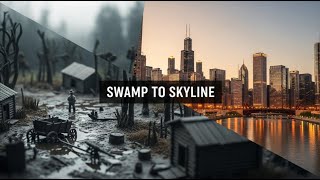 How Chicago Was Built: From Swamp to Skyscrapers (1670-2025) (AI Reconstruction)