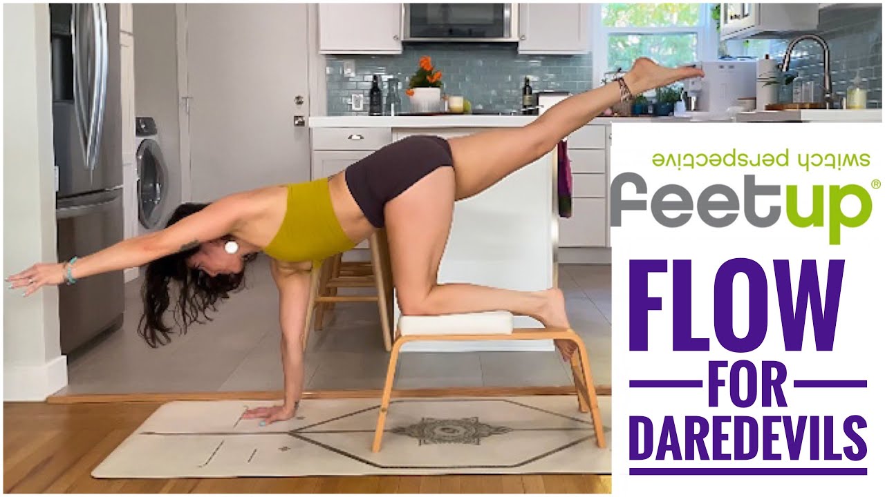 FEET UP YOGA FUN 🤩