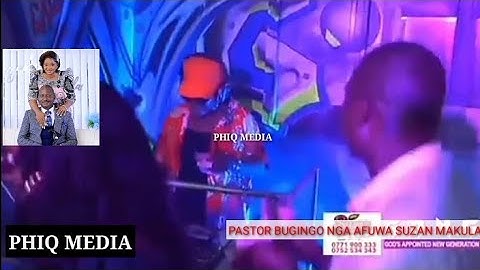 Walabye Pastor Bugingo ne DJ Suzan Makula bekoze obusolosolo mu studio NUFUUWA