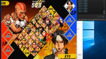 Prueba Partida en linea CAPCOM vs SNK 2 - DEMUL