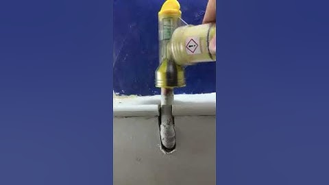 Fixing a Leaking Toilet Using Just a Finger Spanner! #asmr #tools #howto #diy #subscribe #shorts