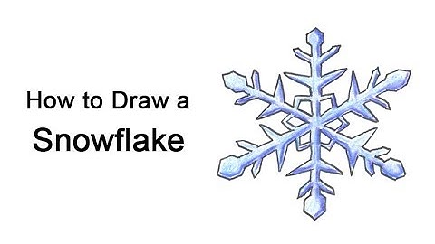 How to Draw a Snowflake