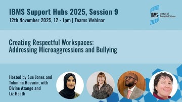 IBMS Support Hub November 2025